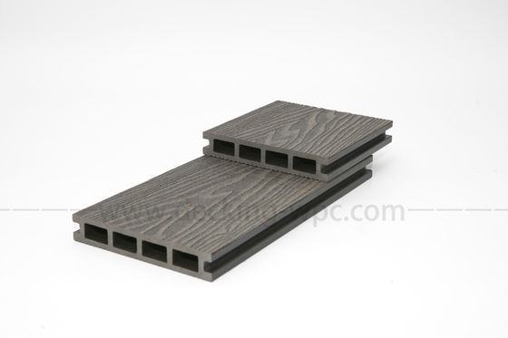 10,3%-1,4% Densidad Puerto de carga de Shanghai 3D de emblema profundo de tablas de cubierta WPC compuestas
