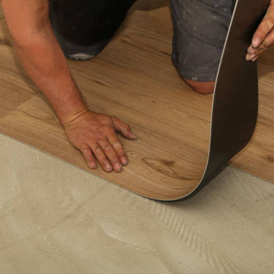 Resistente al fuego PVC impermeable Lvt Vinyl Clique piso de lujo Vinyl plancha para interiores