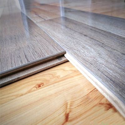 OEM ODM de pisos de vinilo de laminado gris en el Reino Unido con certificado ISO9001 / ISO14001 / CE