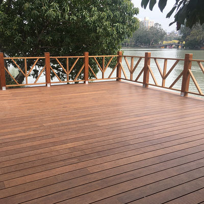 Proyectos de madera maciza granos Moso resistente al fuego bambú tablas de cubierta