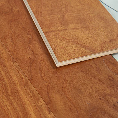 Pavimento de madera VSPC de 8 mm resistente al agua y al fuego con textura natural