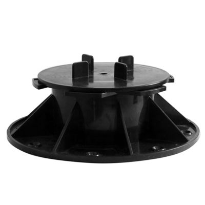 Pedestal de bandera de plástico ajustable El accesorio lateral ideal para la terraza de balcón moderna