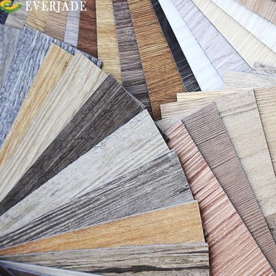 Unilin Click System 4mm 6.5mm Herringbone PVC Vinyl Tiles LVT Suelos de color madera