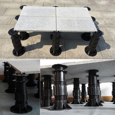 Accesorios para suelos Tijeras de pavimento auto niveladoras Decking con pedestal ajustable en altura