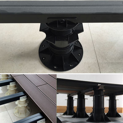 Accesorios para suelos Tijeras de pavimento auto niveladoras Decking con pedestal ajustable en altura