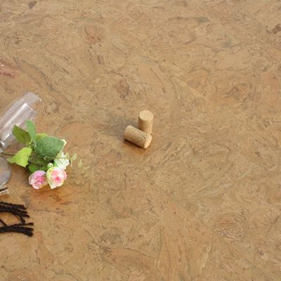 Revestimiento de protección UV tablones de corcho por encima del suelo de madera/subsuelo de madera Ubicación de instalación