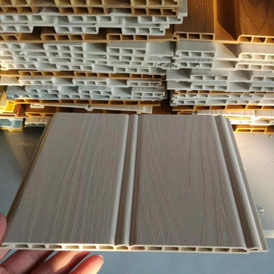 Material de decoración de oficinas Eco-amigable Bambú de fibra de madera PVC revestimiento de pared compuesto