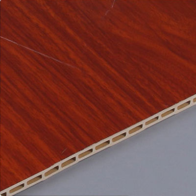 Techo interior impermeable de fibra de bambú PVC paneles de pared de madera para diseño de decoración del hogar