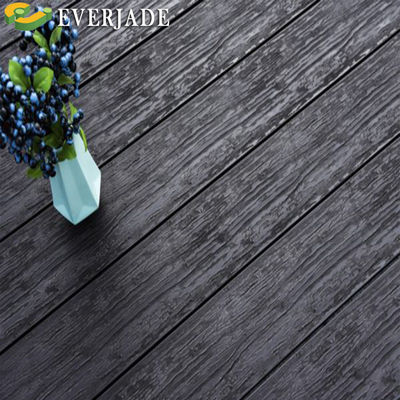 Mejor Piso de núcleo sólido WPC Patio de PVC Madera Deck compuesto exterior de relieve 3D liso