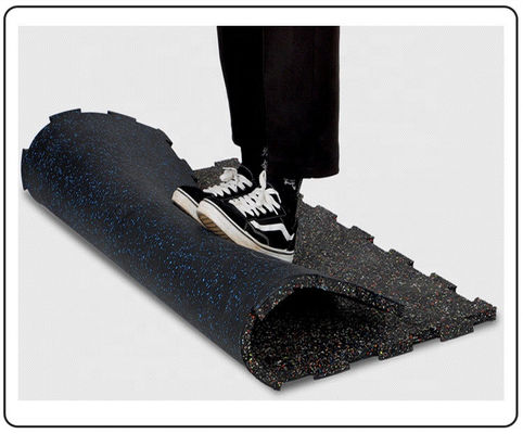 Capacidad de Solución del Proyecto Diseño de modelos 3D Suelos de caucho para gimnasio Alfombras antideslizantes para gimnasio
