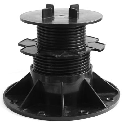 Altura de la base del pedestal de plástico de pavimentador ajustable 75-1360 mm para accesorios de suelo