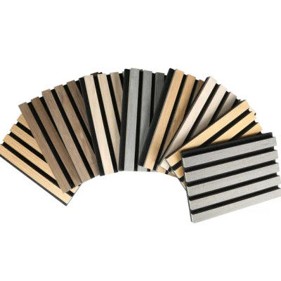 Paneles acústicos de madera decorativos 3D personalizados para una absorción de sonido altamente efectiva