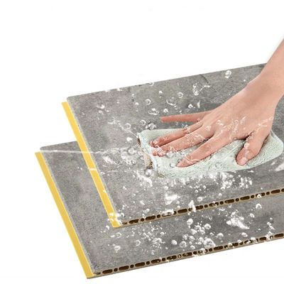 Material de soporte de color personalizado tablero de pared de fibra de bambú laminado para decoración de paredes interiores y exteriores