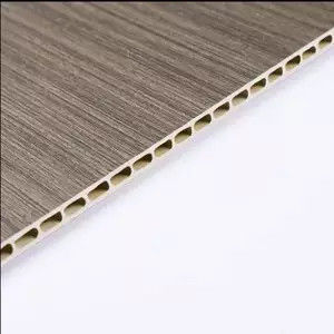 Decoración de paredes interiores y exteriores Arte de paneles de madera compuesta moderna para la decoración interior