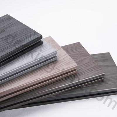 IPE 3D Decking de WPC compuesto en relieve profundo para decking compuesto