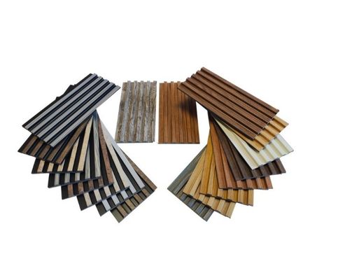 Tableros 3D de madera plástico compuesto WPC PVC panel de pared para decoración de paredes interiores del hogar