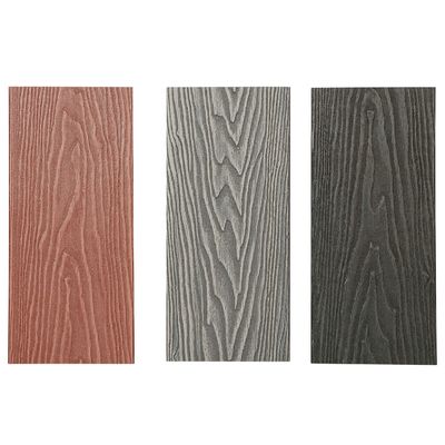 Decking exterior de WPC en gris oscuro con sujetadores patentados de Everjade