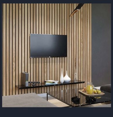 Panel de pared acústico de aislamiento acústico de estudio para oficinas con material de fibra de poliéster PET MDF