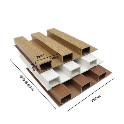 Otros paneles de pared de PVC para decoración de paredes interiores paneles de pared de WPC de pizarra con tamaño personalizado 192 * 11 mm