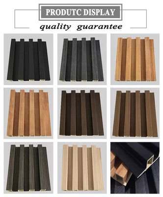 Otros paneles de pared de PVC para decoración de paredes interiores paneles de pared de WPC de pizarra con tamaño personalizado 192 * 11 mm