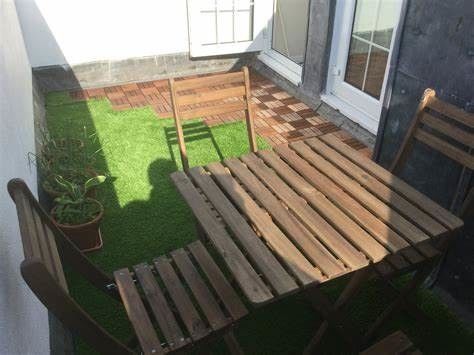 Tamaño 300x300x22/25 mm Tejas de cubierta entrelazadas con suelo compuesto de madera y plástico