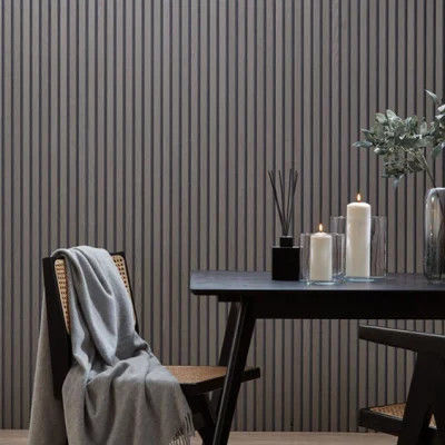 Tecnología de roble y nuez Veneer de madera de madera PET Panel de pared absorbente de ruido de madera panel acústico de pizarra