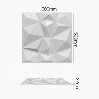 2023 Panel de pared 3D de PVC de alto brillo para sala de estar de lujo TV de fondo en Direct