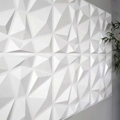 2023 Panel de pared 3D de PVC de alto brillo para sala de estar de lujo TV de fondo en Direct
