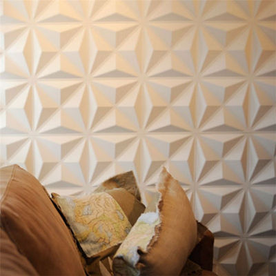 2023 Panel de pared 3D de PVC de alto brillo para sala de estar de lujo TV de fondo en Direct