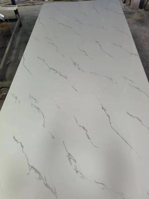 Panel de pared de PVC de alta brillantez impermeable, de piedra artificial y carilla de mármol UV para el hogar
