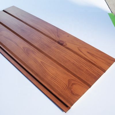 Hojas de aluminio y fibra de vidrio para decoración exterior