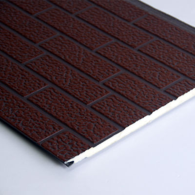Panel metálico de escudo acústico de espuma EPS con material de superficie de papel de aluminio